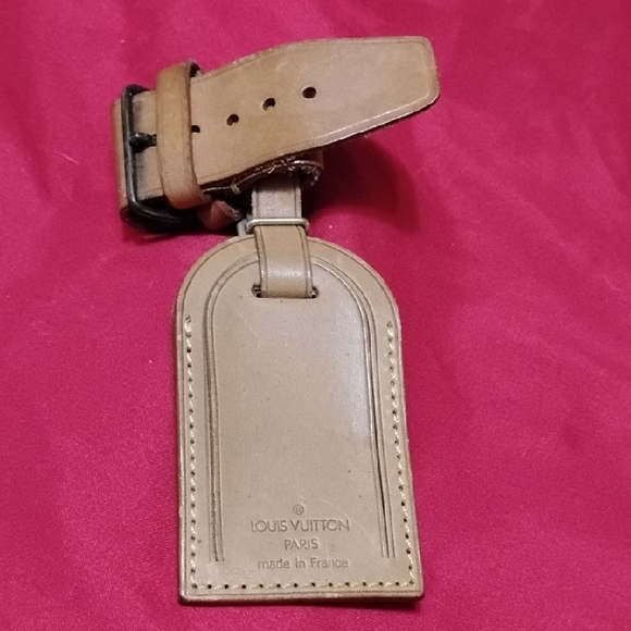 LOUIS VUITTON 3 PIECE SET, VACHETTA, STRAP & POIGNANT TAN LEATHER SET! 💕EUC - Picture 2 of 9